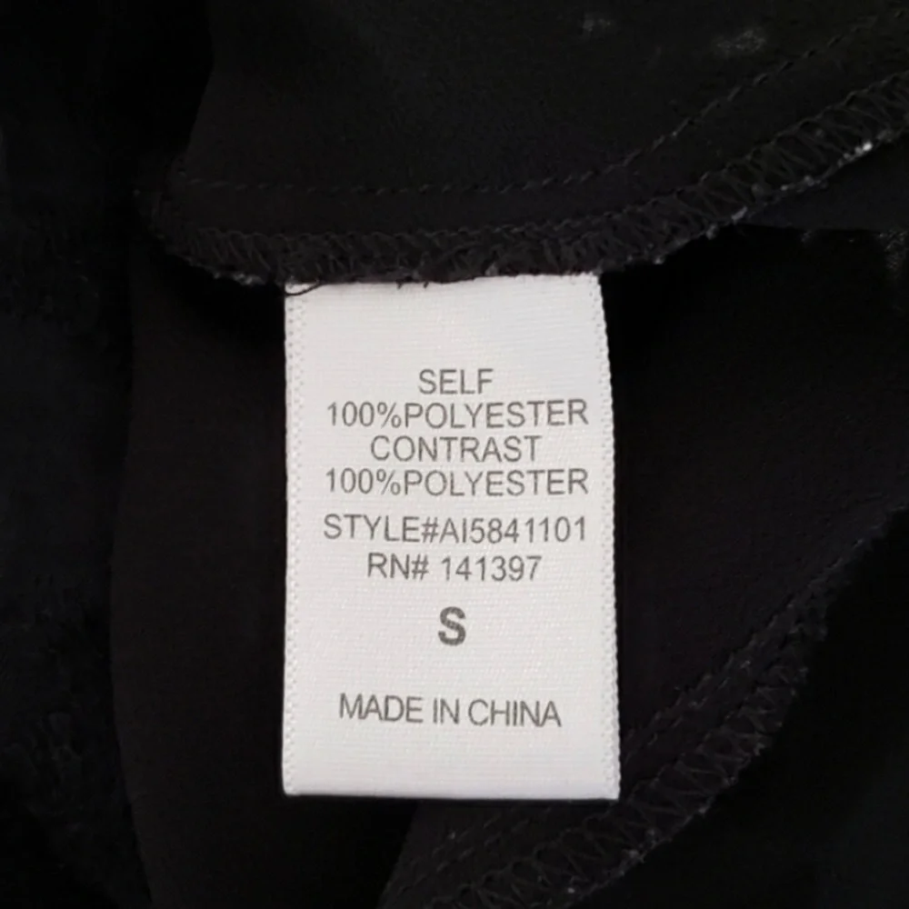 ASTR The Label Black Sleeveless Sheer Floral Top
Size: S - Picture 10 of 11